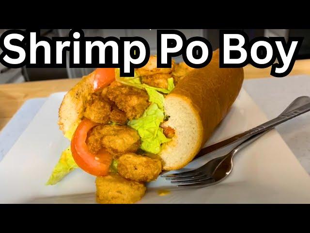 The BEST Shrimp Po Boy Sandwich Recipe