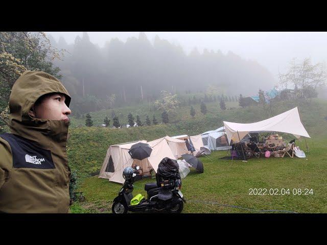 【環島露營】單人機車環島+露營。千里走單騎，六天五夜全紀錄!Traveling and camping around Taiwan alone by motocycle in six days