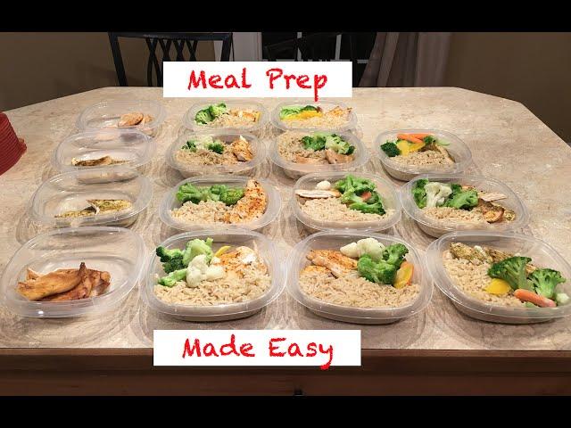 Meal Prep Made Easy: Chicken Breast, Brown Rice, and Vegetables