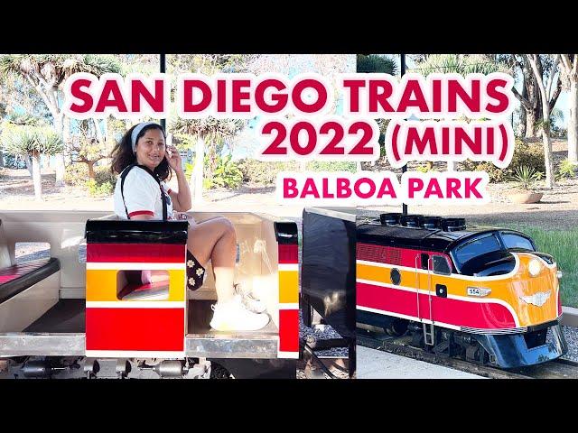 San Diego trains 2022 | Mini Train | Balboa Park | For Kids #Train #sandiego #forkids