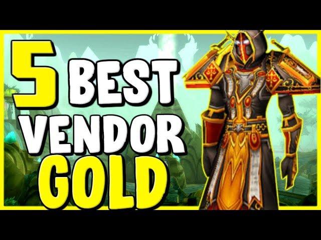 5 Best Vendor Gold Farms In WoW BFA 8.3 - Gold Farming, Gold Making