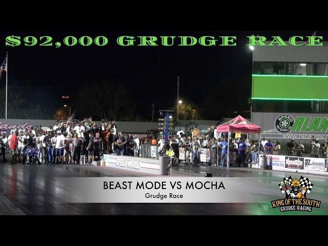 BEAST MODE VS MOCHA $92,000 GRUDGE RACE | KINGS OF GRUDGE 2021 | GRINCHMAS