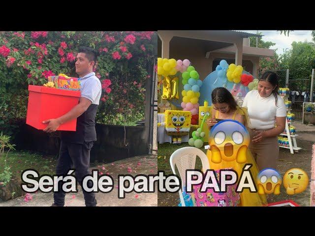 Mira!! En plena Fiesta NASHLI recibe este GRAN REGALO | SERÁ DE PARTE DEL PAPÁ