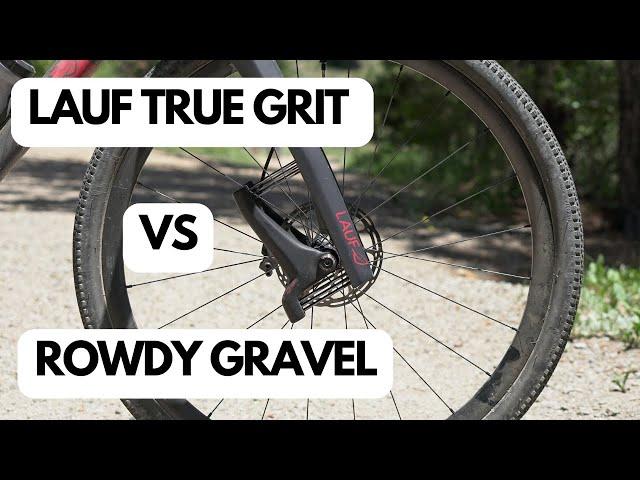 Ned Gravel test: Lauf True Grit with 30mm of leaf suspension