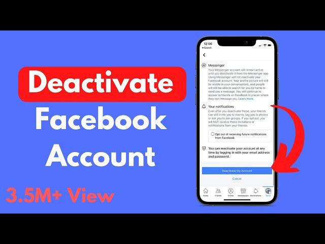 How to Deactivate Facebook Account | Deactivate Facebook Account