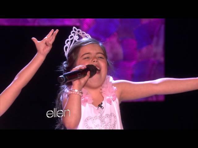 Sophia Grace and Rosie Sing 'Rolling in the Deep'