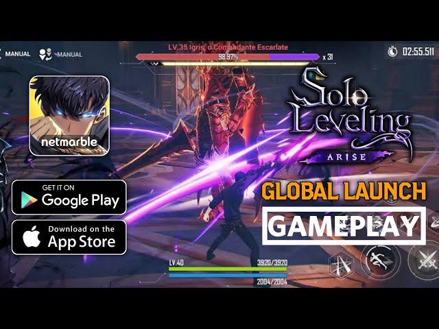 Solo leveling arise Global Launch Gameplay #sololeveling #SoloLevelingArise