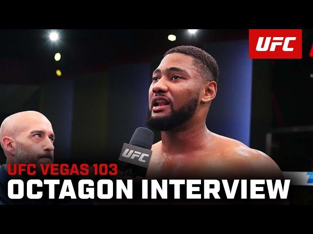 Mario Pinto Octagon Interview | UFC Vegas 103