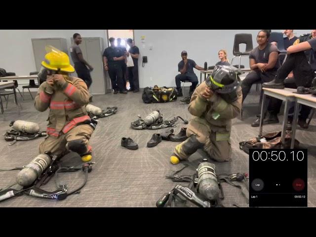 Bunker Gear & SCBA Donning (NFPA Firefighter 1)