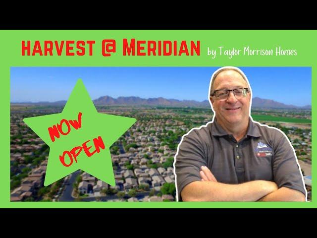 Harvest at Meridian; New Housing Developments in Queen Creek AZ