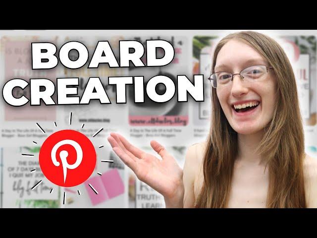 HOW TO CREATE A BOARD on Pinterest- PINTEREST FOR BLOGGERS // Beginner Tutorial