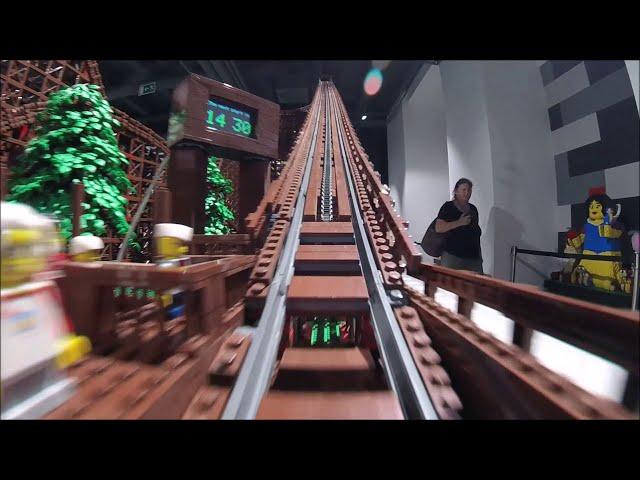 Worlds Largest LEGO Roller Coaster still running 7 years in