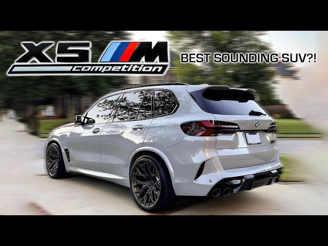 THE GREATEST X5M EXHAUST!! Valvetronic Designs Full Exhaust + OEM Downpipes