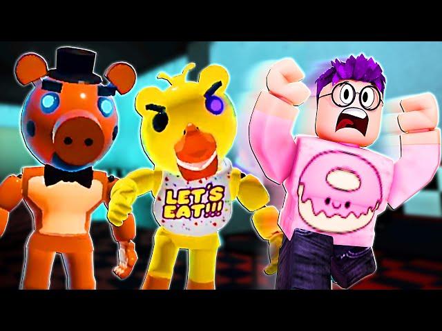 Can We Beat FREGGY The Evil FIVE NIGHTS AT FREDDY'S PIGGY!? (ROBLOX FNAF PIGGY GAME)