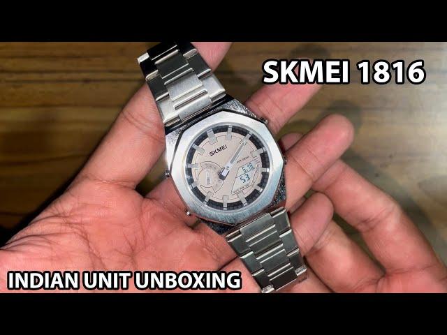 SKMEI 1816 Indian Unit 4K Unboxing: The Ultimate Rs.2100 Casioak Alternative