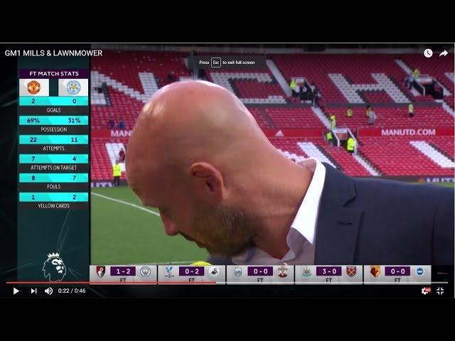 Danny Mills vs Lawn Mower at Old Trafford! | EPL Live Pitchside | Astro SuperSport