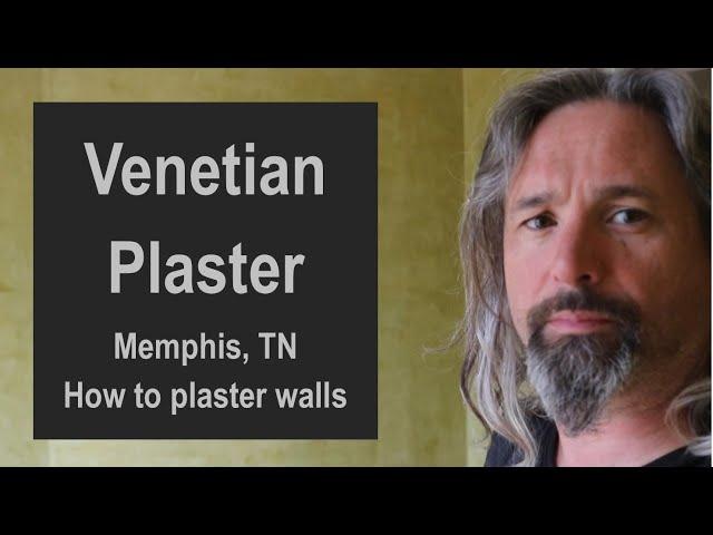 Decorated the dining room walls with Venetian plaster on a project in Memphis, TN