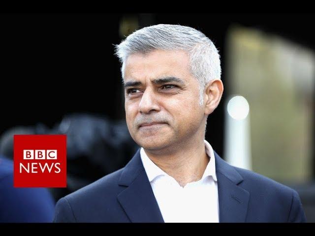 Trump in the UK: Mayor of London Sadiq Khan defends allowing protests - BBC News