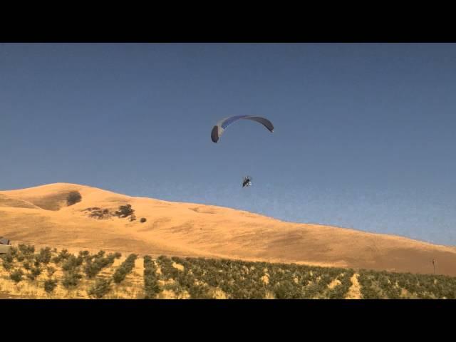 Paramotoring on his 50th!