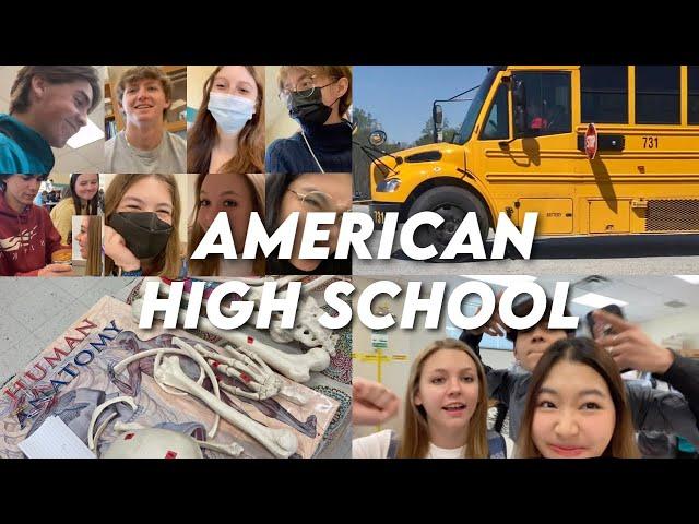 A day in my life in American high school 1วันในโรงเรียนที่อเมริกา | exchange student [ENG sub]