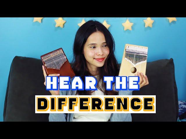 HOLLOW vs FLATBOARD kalimba | which kalimba to buy? ( with sound comparison )