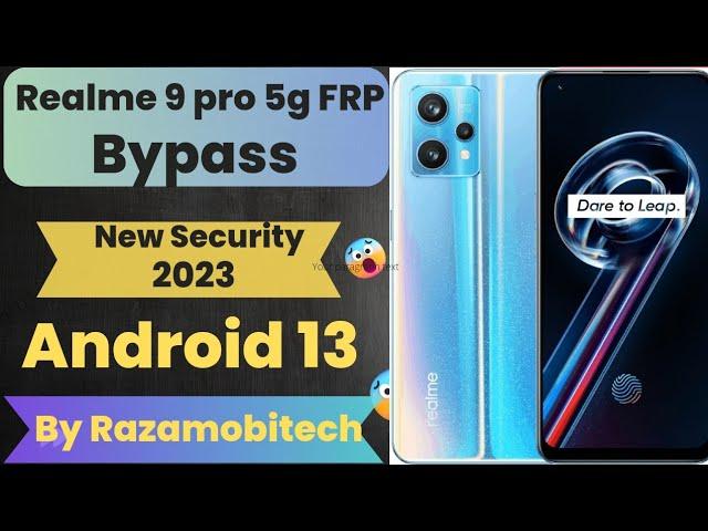 Realme 9 Pro 5g (RMX3471) Android 13 Frp Bypass Clone Phone Fix/Reset Option Not Working