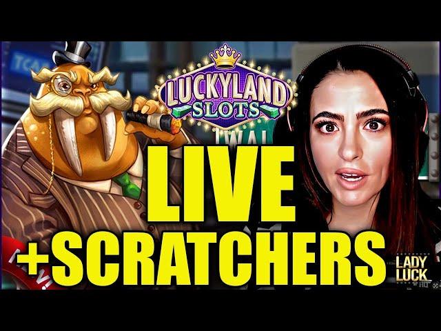   They'll need the National Guard to Stop THIS LUCKY LAND LIVE STREAM + Scratchers!