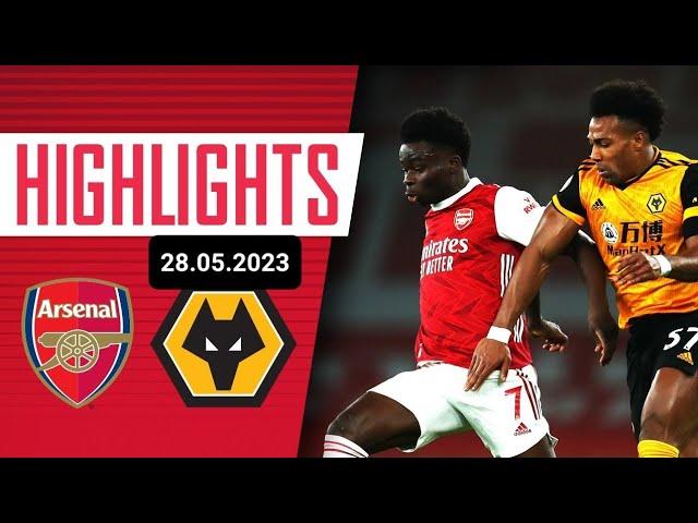 Основные моменты Арсенал Вулверхэмптон ОБЗОР. АПЛ HIGHLIGHTS МАТЧ Arsenal Wolves Premier League ГОЛЫ