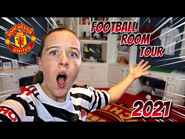 FOOTBALL ROOM TOUR 2021 | Ag/turf YouTube studio | Coolest football room on YouTube