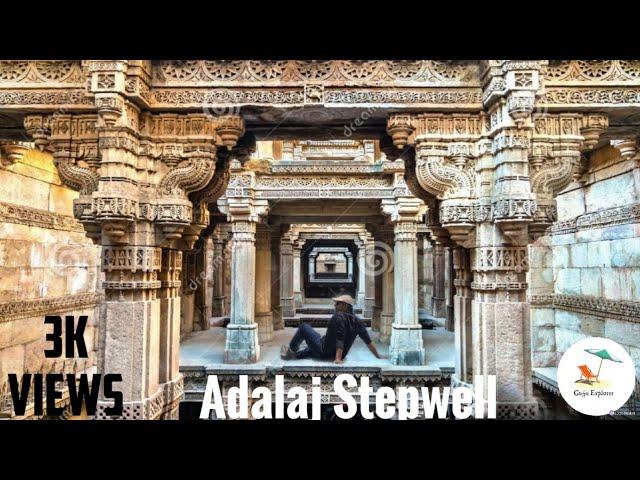 adalaj ni vav/heritage places of india/indian architecture/adalaj stepwell/ahmedabad places to visit