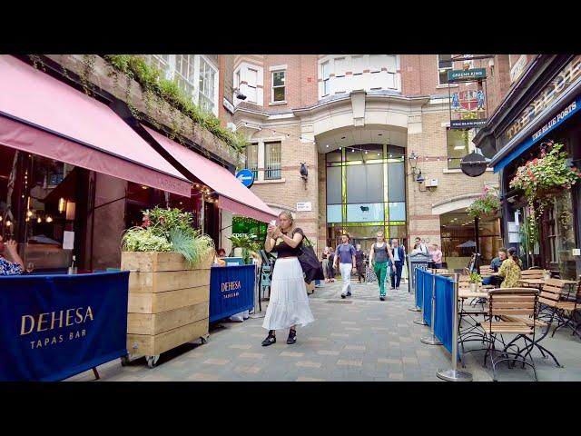 London 4K morning Walk in Soho: A Through London’s Eclectic Heart