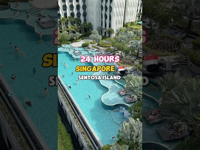 24 Hours in Singapore Sentosa Island! #singapore #singaporetravel