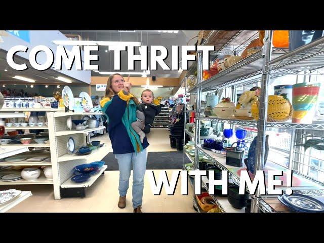 cozy come thrift with me || thrifting in Vancouver