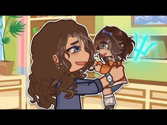 If Poseidon claimed Estelle || Estelle + Sally + Percy || PJO/HOO/TOA x GACHA