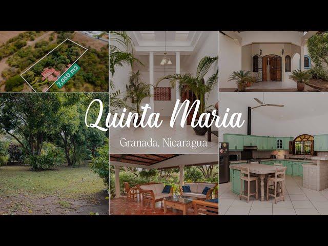 Sprawling Colonial Estate in Granada, Nicaragua | Quinta Maria