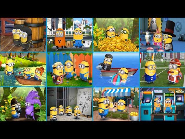 Despicable me Minion Rush - funny mini movieclips minions costume - minion scenes