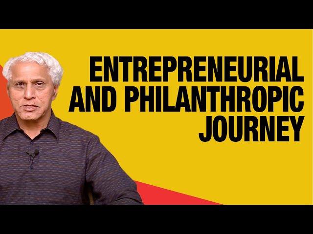 Dr. Romesh Wadhwani speaks on his entrepreneurial and philanthropic journey | Wadhwani Foundation