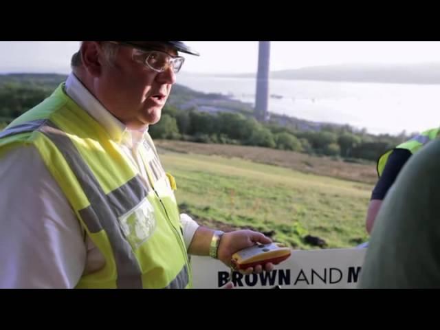 Inverkip Power Station Chimney Demolition