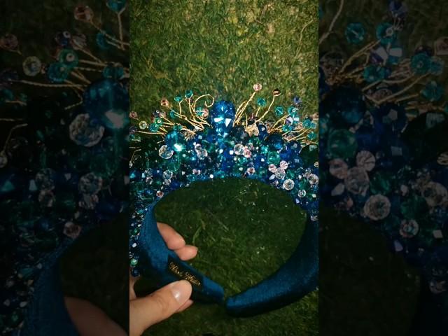 Русалочка ‍️#eva_ignis #дизайнер #ручная_работа #творчество #mermaid #accessorydesigner #diadem