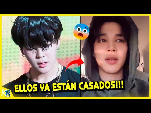 Jimin de BTS confiesa que varios integrantes del grupo ya están casados