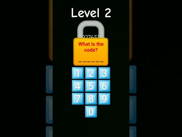 What is the Code? (Level 2) #shorts