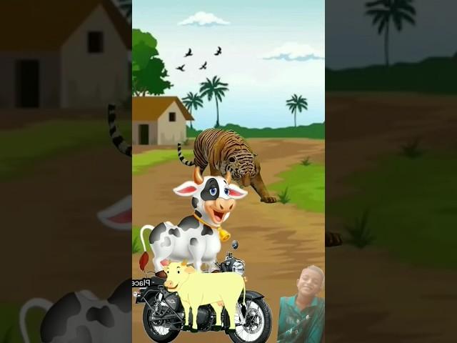 Cow ko kaese bchaygi maa  #babyanaya #cow #cartoon #animals #story