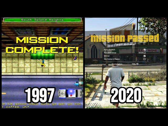 "Mission Passed" in All GTA Games (1997-2020)