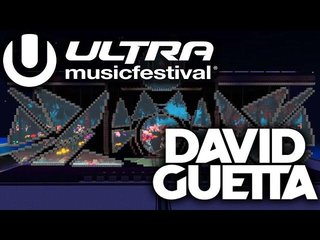 (FAN MADE) David Guetta - Ultra Music Festival 2024 Minecraft Edition