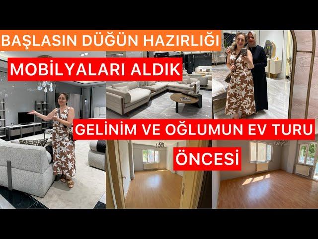 DÜĞÜN HAZIRLIĞI BAŞLASIN‼️MOBİLYALARI ALDIKUSTALAR GELDİÖLÇÜLER ALINDIBOYA RENGİ SEÇİLDİEV TURU