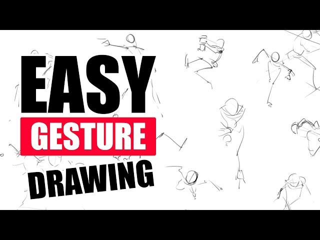 The EASIEST Way To Practice Gesture Drawing