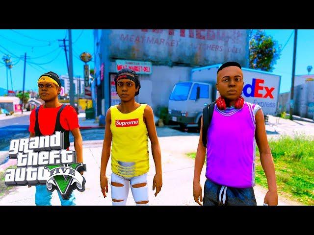 BAD KIDS ON THE BLOCK (GTA 5 SKIT)