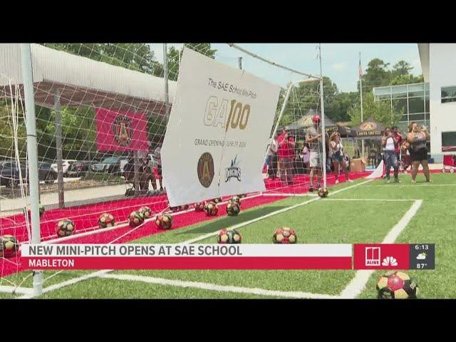 Atlanta United opens mini-pitch in Mableton