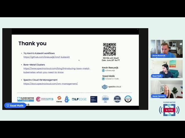 Cloud Native Live: Making VMs a first-class citizen in Kubernetes with KubeVirt