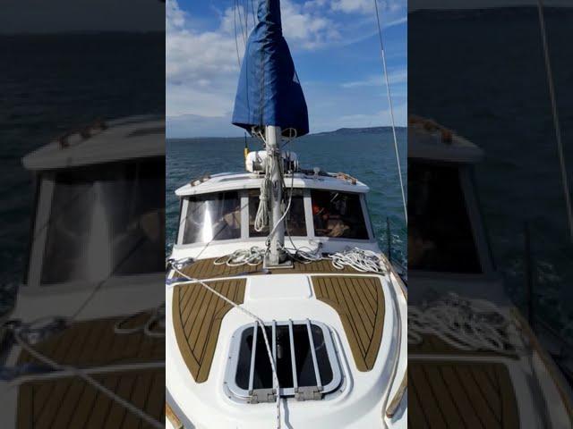 Hurley 9.5 m motorsailer Dun Laoghaire today